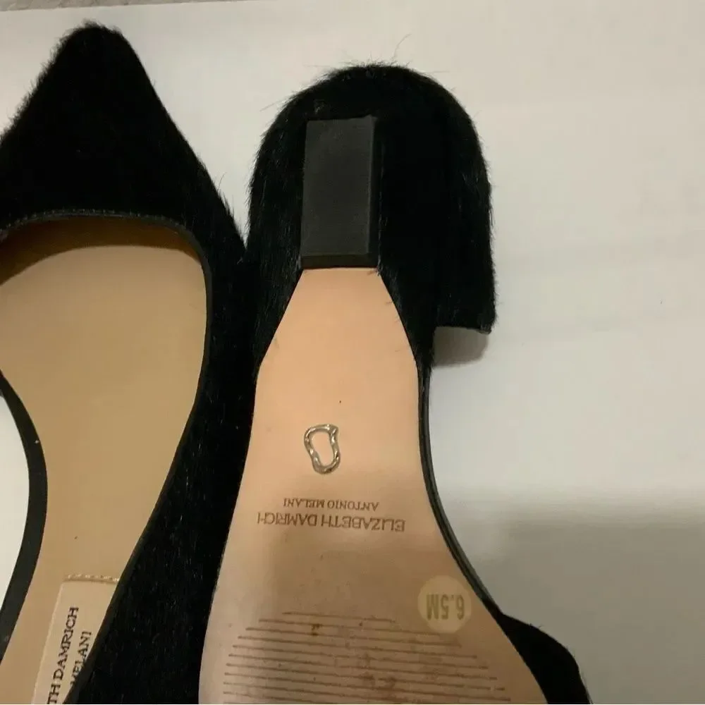 Antonio Melani x Elizabeth Damrich Gigi Pointed Toe D'orsay Dress Flats 6.5 calf